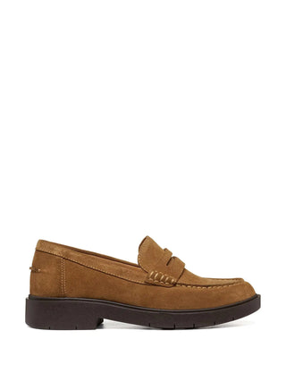 MOCASSINO DONNA - GEOX CUOIO - SPHERICA - D65DKB 00022
