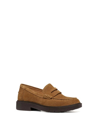 MOCASSINO DONNA - GEOX CUOIO - SPHERICA - D65DKB 00022 2