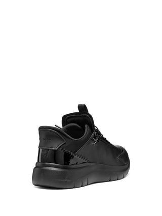 SNEAKERS DONNA - GEOX NERO - D680JA 05402 2