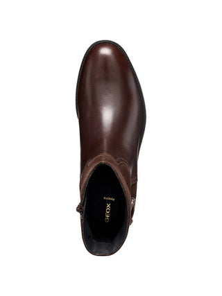 TRONCHETTO DONNA - GEOX MARRONE - D6811F 04322 4