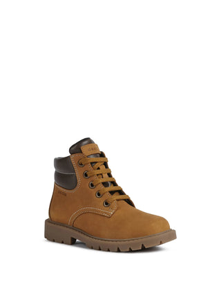 SCARPONCINO RAGAZZO - GEOX GIALLO-MARRONE - J16FAB 032BC 2