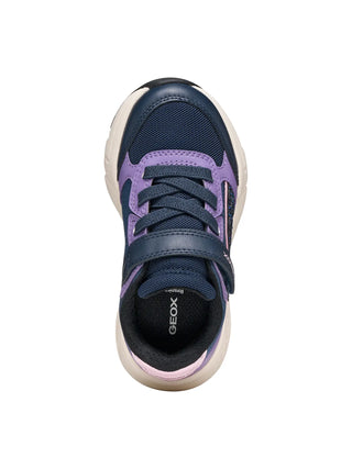SNEAKERS RAGAZZA - GEOX NAVY-LILLA - J46M2A 0FU54 5