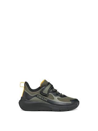 SNEAKERS RAGAZZO - GEOX VERDE-NERO - J65P7F 01454