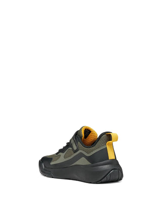 SNEAKERS RAGAZZO - GEOX VERDE-NERO - J65P7F 01454 3