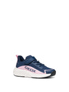 SNEAKERS RAGAZZA - GEOX NAVY-ROSA - J667KA 0FU54 2