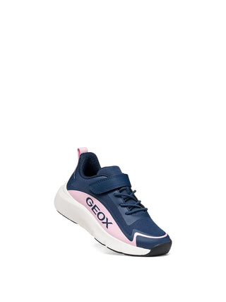 SNEAKERS RAGAZZA - GEOX NAVY-ROSA - J667KA 0FU54 4
