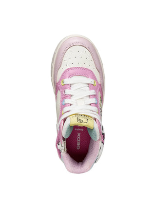 SNEAKERS RAGAZZA - GEOX ROSA-MULTI - J668WD 000BC 5