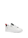 SNEAKERS RAGAZZO - GEOX BIANCO-NERO - J66LRD 05402 2