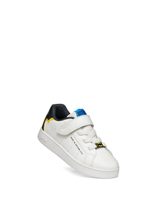 SNEAKERS RAGAZZO - GEOX BIANCO-NERO - J66LSE 054FU 4