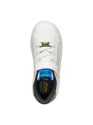 SNEAKERS RAGAZZO - GEOX BIANCO-NERO - J66LSE 054FU 5