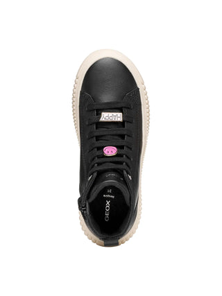 SNEAKERS RAGAZZA - GEOX NERO - J66M3A 000BC 5