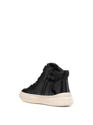 SNEAKERS RAGAZZA - GEOX NERO - J66M3D 05402 3