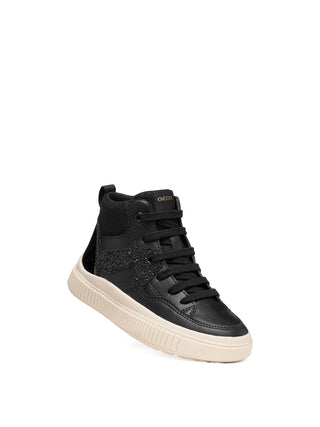 SNEAKERS RAGAZZA - GEOX NERO - J66M3D 05402 4