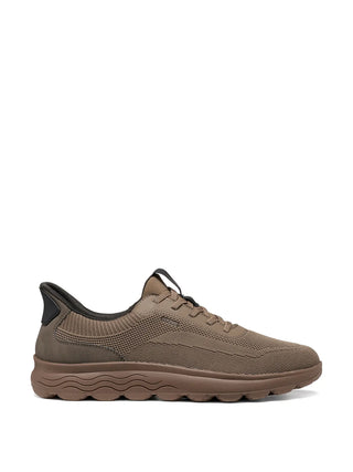 SNEAKERS UOMO - GEOX TAUPE - SPHERICA - U55MPA 06KEK