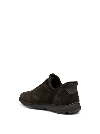 SNEAKERS UOMO - GEOX MARRONE - U56MXB 00022 3