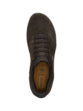 SNEAKERS UOMO - GEOX MARRONE - U56MXB 00022 5