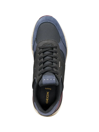 SNEAKERS UOMO - GEOX NAVY-NERO - U66M6A 0EK22 5