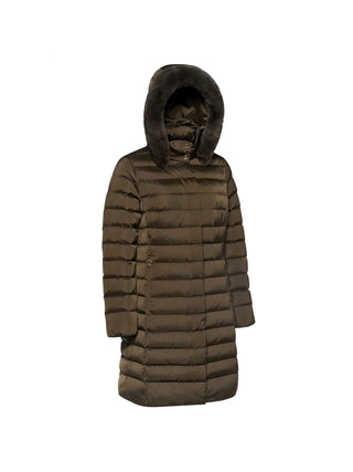 PIUMINO DONNA - GEOX MARRONE - W6626H T3122 2