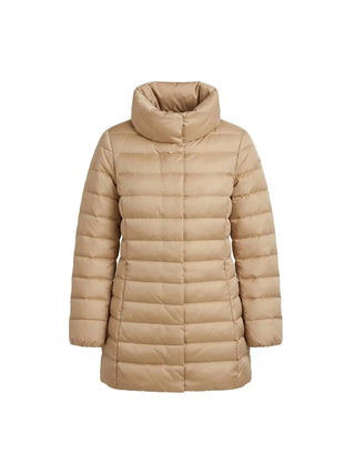 PIUMINO DONNA - GEOX BEIGE - W6626N T3122