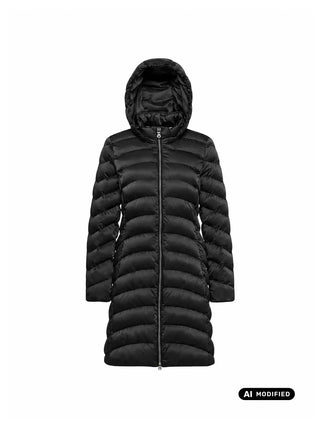 GIUBBOTTO DONNA - GEOX NERO - W6628T T3274
