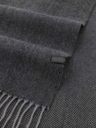 SCIARPA UOMO - GUESS NERO - AM9672 POL03 3