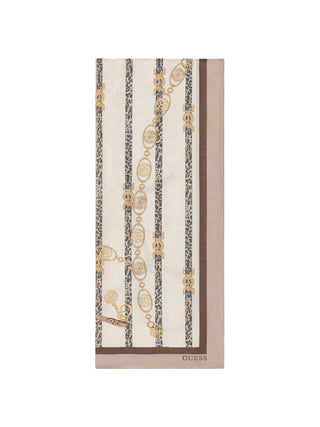 SCIARPA DONNA - GUESS TAUPE - AW5532 VIS03 1