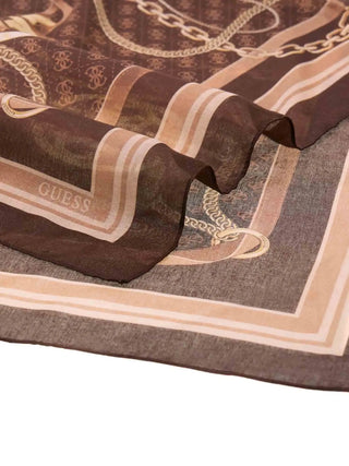 FOULARD DONNA - GUESS MARRONE - AW5537 POL03 3