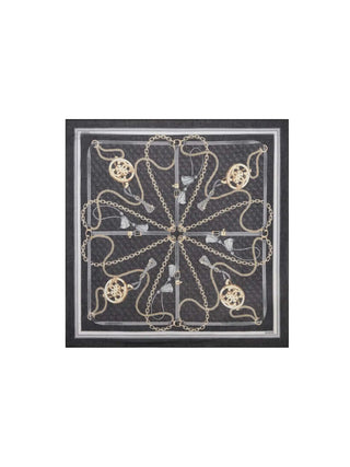 FOULARD DONNA - GUESS NERO - AW5537 POL03 1