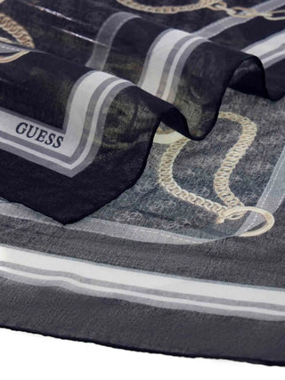 FOULARD DONNA - GUESS NERO - AW5537 POL03 3