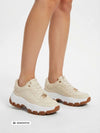 SNEAKERS DONNA - GUESS CREMA - FLFBRT PEL12 5