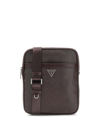 POCHETTE UOMO - GUESS MARRONE SCURO - HMMIPW P6223