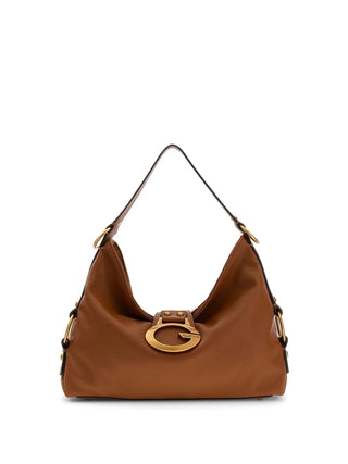 BORSA A SPALLA DONNA - GUESS COGNAC - HWBB93 08180