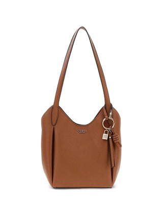 BORSA A SPALLA DONNA - GUESS CARAMELLO - HWBG97 35030