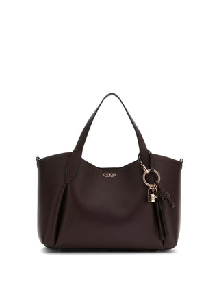 BORSA A MANO DONNA - GUESS MARRONE - HWBG97 35060