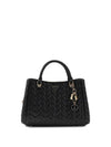 BORSA A MANO DONNA - GUESS NERO - HWGG97 41060 1