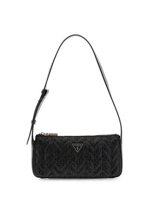 BORSA A SPALLA DONNA - GUESS NERO - HWGG97 41720
