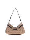 BORSA A SPALLA DONNA - GUESS MARRONE-NERO - HWJP22 31180 1