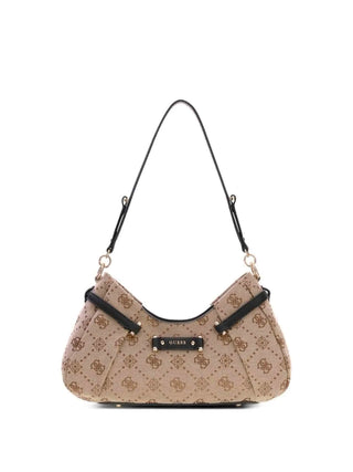 BORSA A SPALLA DONNA - GUESS MARRONE-NERO - HWJP22 31180