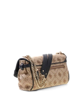 TRACOLLA DONNA - GUESS MARRONE-NERO - HWJP22 31210 2