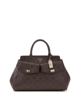 BORSA A MANO DONNA - GUESS MARRONE - HWPD22 22070