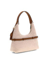 HOBO DONNA - GUESS BIANCO-COGNAC - HWWS23 25770 2