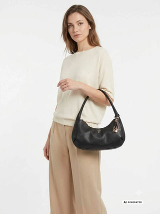 HOBO DONNA - GUESS NERO - HWZG97 47010 3