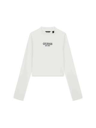 T-SHIRT RAGAZZA - GUESS KIDS BIANCO - J4YI49 KBZP4