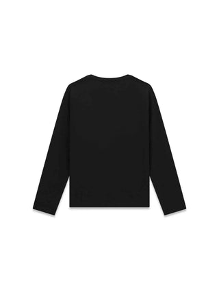 T-SHIRT RAGAZZA - GUESS KIDS NERO - J6BI09 K5783 2