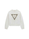 FELPA RAGAZZA - GUESS KIDS CREMA - J6BQ07 K6093 1