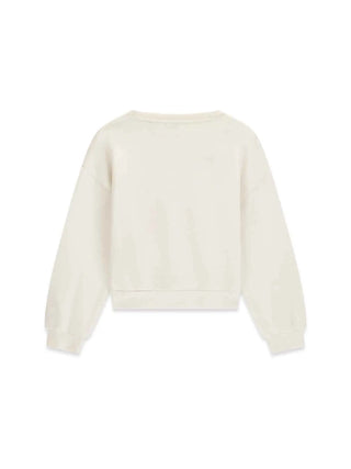 FELPA RAGAZZA - GUESS KIDS CREMA - J6BQ20 K8007 2