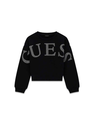 FELPA RAGAZZA - GUESS KIDS NERO - J6RQ10 KAD74 1