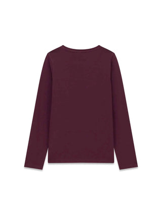 T-SHIRT RAGAZZA - GUESS KIDS BORDEAUX - J6YI01 K3664 2