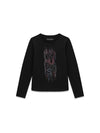 T-SHIRT RAGAZZA - GUESS KIDS NERO - J6YI16 K3724 1
