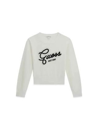 MAGLIA RAGAZZA - GUESS KIDS BIANCO - J6YR04 Z0834 1